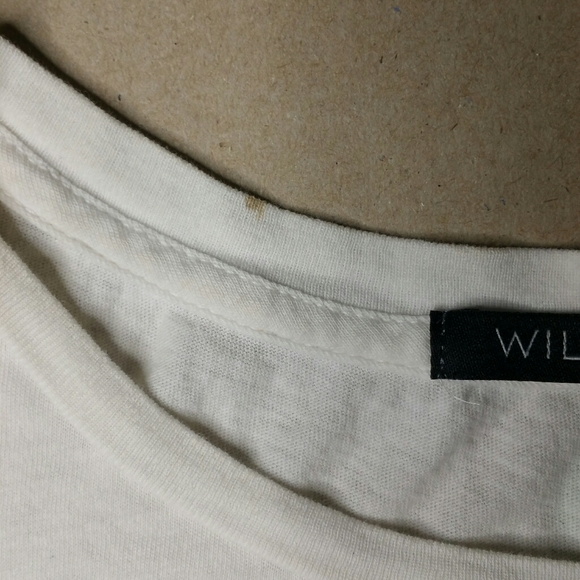 WILDFOX Forever Young White T Shirt Size XS - Picture 8 of 12